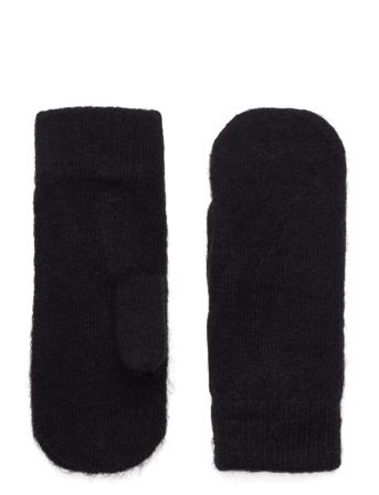 Pccindy Wool Mittens Noos Accessories Gloves Thumb Gloves Svart Pieces