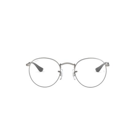 Ray-Ban, Round Metal Optics Polarized Glasses Grijs, Dames, Maat:S