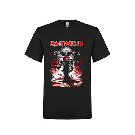 Iron Maiden Eddie Biker T-Paita