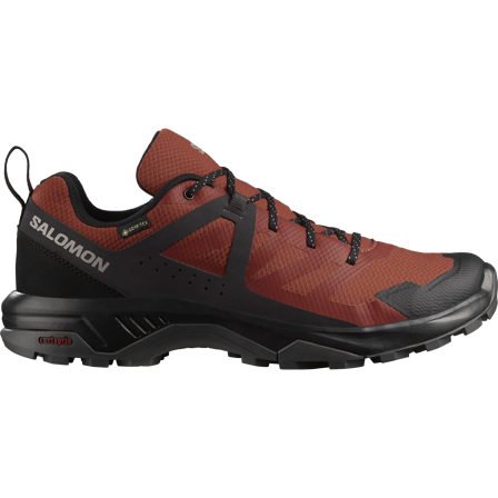 Salomon Men's Exeo Gore-tex Hiking Shoes, Waterproof, Multi-Surface Grip, Secure Hold, Brown/Black/Grey, Size 12