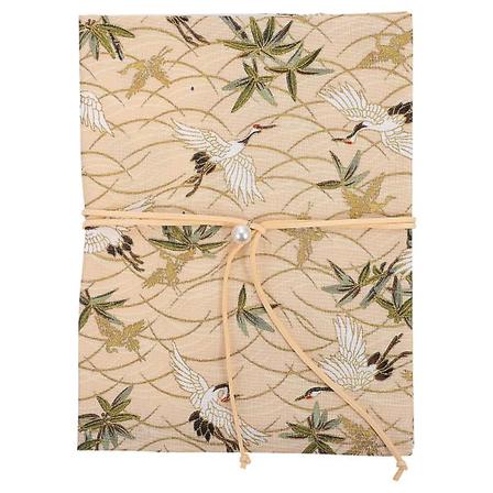 1 stk Justerbar Bogomslag Dekorativ Bogærme Kran Design Bogbeskytter Beige 21,5X15X0,1CM Beige 21.5X15X0.1CM
