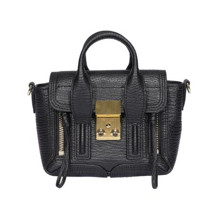 3.1 Phillip Lim, Pashli Mini Satchel Zwart, Dames, Maat:ONE Size,voering