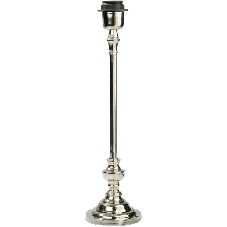 PR Home Andrea Lampfot 58 Cm Lampor Silver
