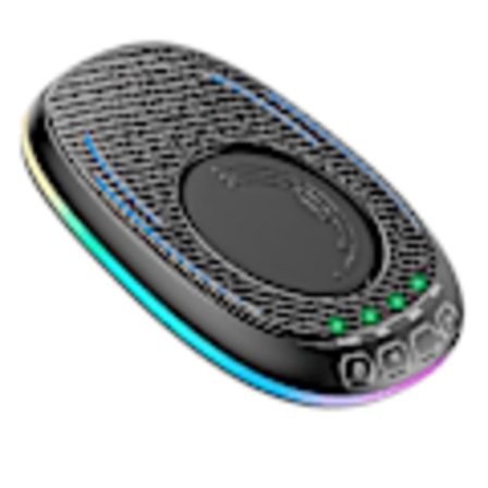 Mus Jiggler - Udetekterbar med Timer, Lydløs Mus Jiggler med Tænd/Sluk-Knap, Mus Wiggler til at Holde Computer Aktiv - Sort