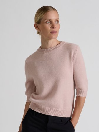 Kashmina - Kashmirgenser "Aase" - rose glow - Size M
