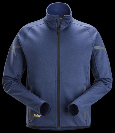 Snickers Workwear 8051-5395 Fleecejacka djupblå/marinblå Djupblå/marinblå, Kläder