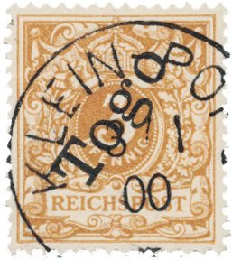 Tyske kolonier 1898 - MICHEL 1b - Stemplet