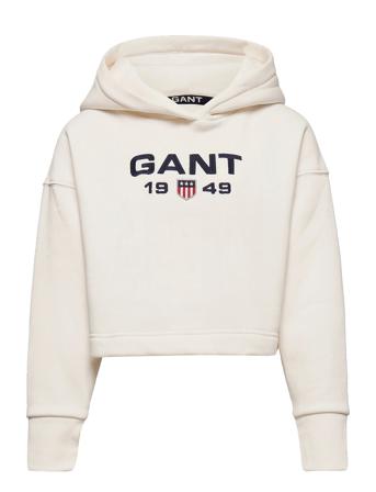 D1. Gant Retro Shield Hoodie White GANT