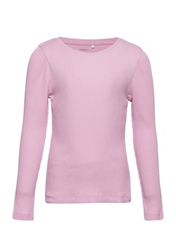 Nkflarisa Ls Top Camp Langærmet T-shirt Lilla Name It