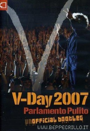 V-Day 2007. Con DVD Beppe Grillo