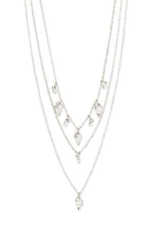 Pilgrim Jules Necklace Smycken & klockor Dam Silver ONESIZE