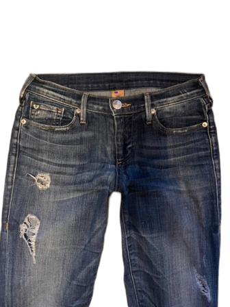 Blå bootcut jeans från True Religion