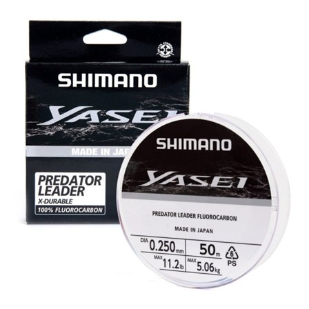 Shimano Line Yasei Fluoro Leader Grey - 50m 0.30mm 7.17kg