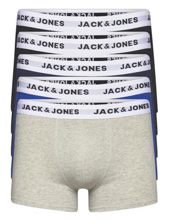 Jacwhite Wb Trunks 5 Pack 2 Grey Jack & J S