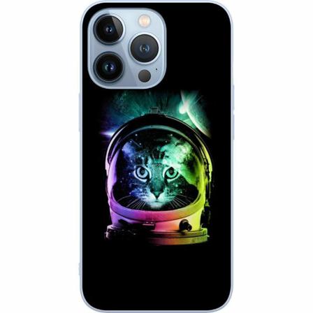 Apple Iphone 14 Pro Premium Skal Space Cat