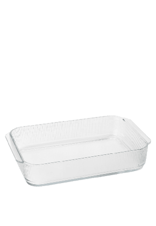 Stelton Pilastro Ugnsfast Fat L 33.1 cm Ugnsformar Transparant 33x20cm