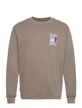 Crescent Long Sleeve Beige Makia