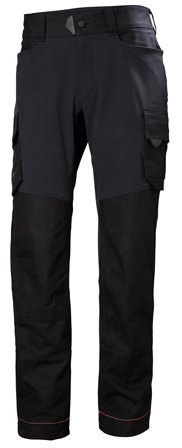 Helly Hansen Workwear Chelsea Evolution 77445-992 Arbeidsbukse svart, 4-veis stretch C60, Klær