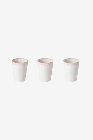 COSTA NOVA - Latte muki Grespresso 3-pack - Valkoinen - Kupit & mukit - - Homeroom