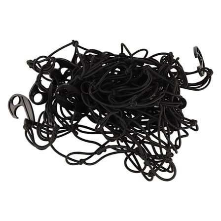 Matkatavaroiden verkko 47 x 35 tuumaa Lateksiverkko Matkatavaroiden kiinnitys Bungee-köysi Tavaroiden verkko moottoripyörälle ajoneuvon katolle