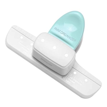 3 Hull Hullmaskin 8 Ark Kapasitet 3 Ringer Hullmaskin Justerbar 3-6 Hull Papirhullmaskin for Skolekontor