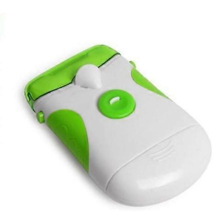 Elektrisk negleklipper, fil med dobbel funksjon, neglekutter, sikker negleklipper, bærbar 2-i-1 manikyr- og pedikyrverktøy