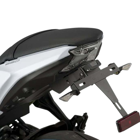 Puig License Plate Holder - Kawasaki Z 650 2017-2023