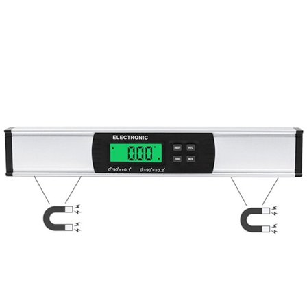 Elektronisk vaterpas Digitalt vaterpas MED MAGNET MED