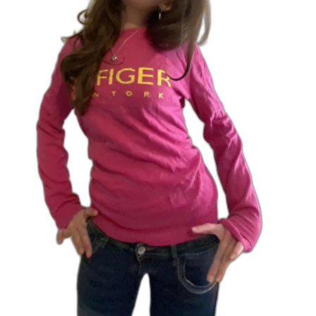 Rosa Tommy Hilfiger tröja