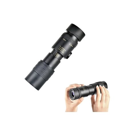 Kompakt Monokulär Kikare Hög Effekt Zoom 10-300X40 Svart YEMAESRE