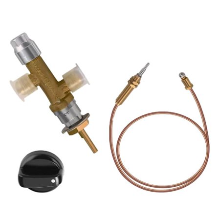 Gas Terrassevarmer Kontrolventil Termoelement Sensor Dump Switch Knap Propan Bålplads Kontrol Sikkerhed