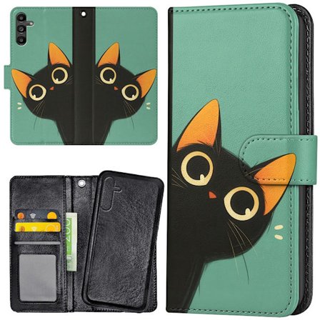 Samsung Galaxy S25 FE - Lommebok Deksel Cat