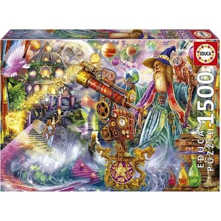 MAGIC SPELL-puslespil - 1500 brikker - EDUCA-mærke - Fantasi-tema Flerfärgad