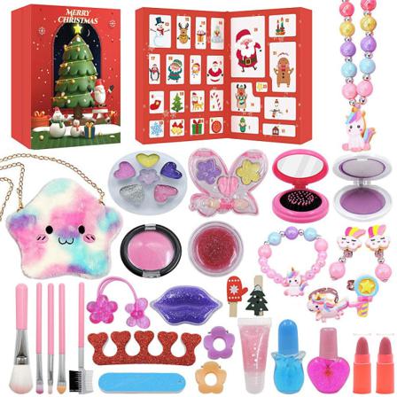 Joulukalenteri Meikki - Adventtikalenteri Lelumeikeillä Multicolor