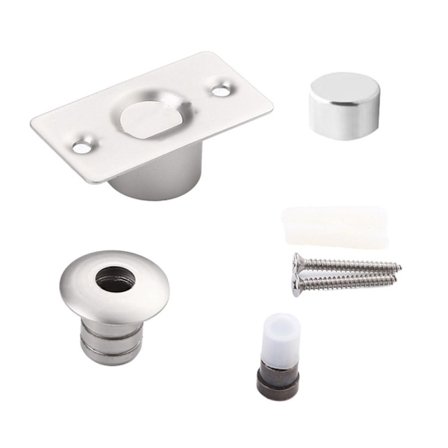 Dørstopper Magnetisk dørholder SØLV