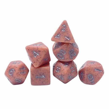 7 stk/sæt DND-terninger Polyhedriske terninger STYLE 3 STYLE 3 Style 3