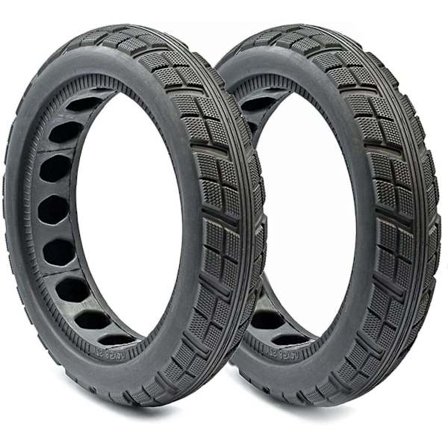 Solid däck för Xiaomi M365 1S Essential Pro 2 Modell 3 Elektrisk Scooter, 8,5 tum Punkteringsfri Däckersättningshjul Punkteringssäker Honungskaka