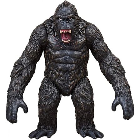 Gang Rörlig Dockleksak Godzilla vs Kong Leksak Skull Island Figur Rörlig Led Simulering Gorilla Modell Samling Dekorativ Present