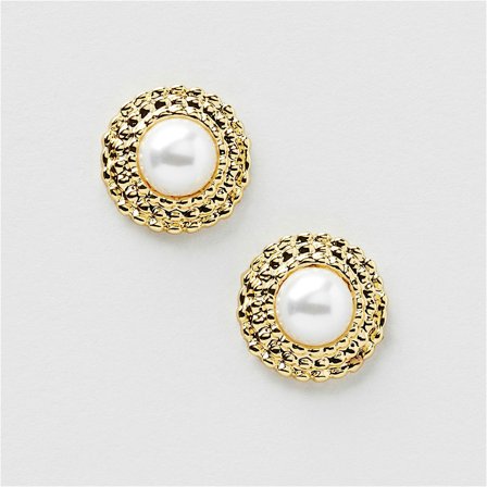 Vintage Pearl Studs