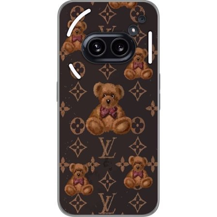 Kompatibel Mobilcover til Nothing Phone (2a) Bjørne med mønster luksuriøst logo mode stil