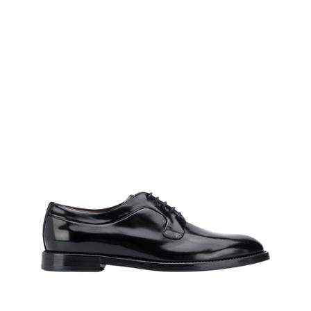 Dolce & Gabbana, Derby szczotkowana Czarny, Mężczyzna, Rozmiar: 44 EU