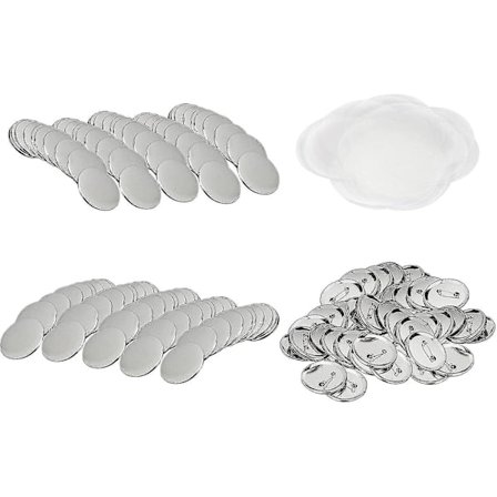 300 kpl tuumaa/ 32 mm ylä-/alaosa Pin Blank Badge & Button Parts Badge Button Maker Machine-Excellence