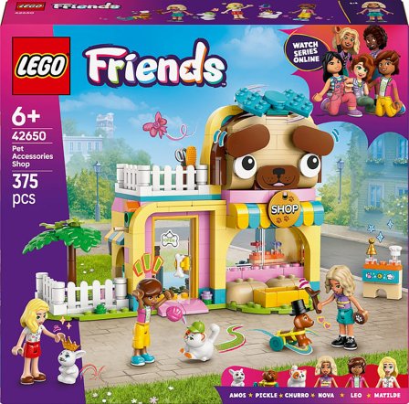 Lego Friends Kæledyrsbutik 42650, Børn & Forældre, Motorik & Bevægelse, Klodser Og Stabletårne