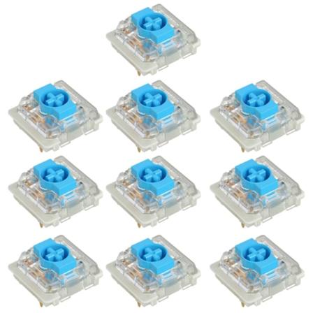 til GATERON 2.0 KS-33 lavprofilswitch 3Pin Blå Rød Brun RGB Mekanisk Keyboard Switch Tilpasset Hot Swap DIY