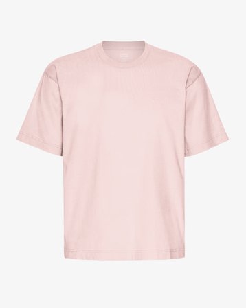 Oversized Organic T-Shirt - Faded Pink - Male - S