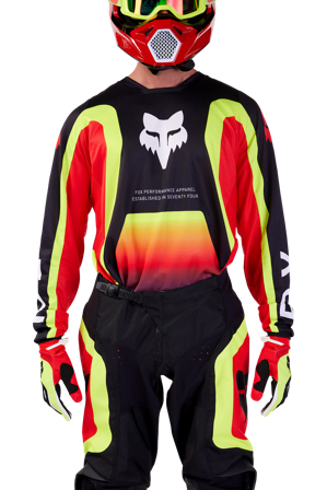 Motokrosový Dres FOX 180 Ballast Černá/Červená L