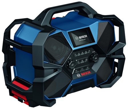 Bosch GPB 18VH-6 SRC Radio 87,5-108 Mhz, bluetooth, Byggradio & högtalare