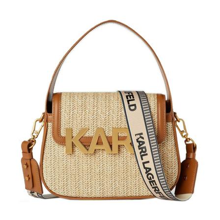 Karl Lagerfeld HandTass , Beige , Dames , Maat: ONE Size Handtassen