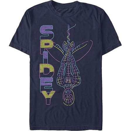 Neon Spider-Man Marvel Comics T-shirt