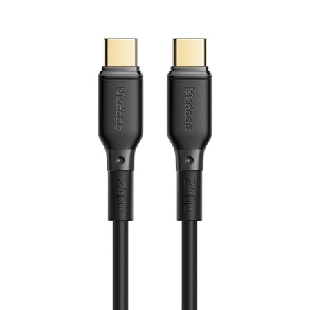 Mcdodo 1.2m 240W 5A PD USB-C - USB-C Snabbladdningskabel Svart